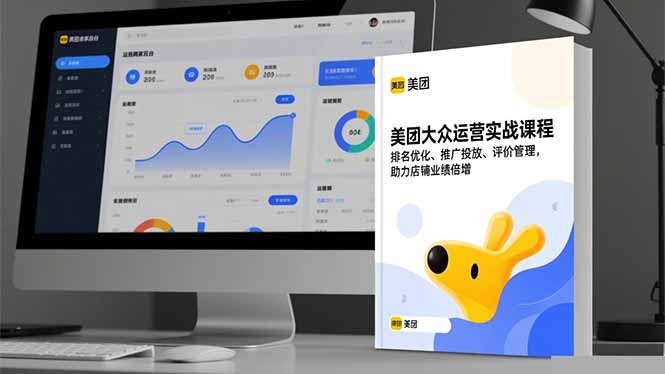 美团大众运营实战课程,排名优化、推广投放、评价管理,助力店铺业绩倍增-摇钱树